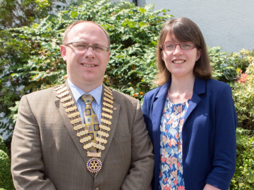 President Roy and Ms Helen McMorris