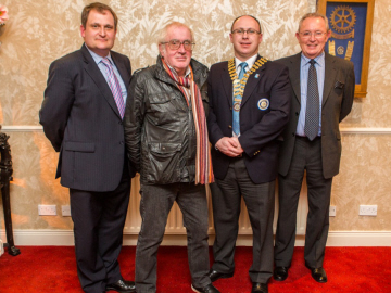 President Roy with Raymond Farrell