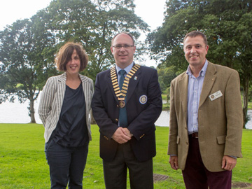 President Roy and Ms Kate McAloon