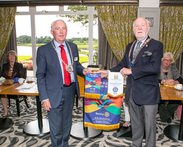 District Governor Declan Tyner