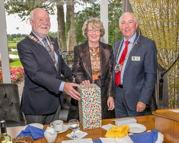 District Governor Declan Tyner