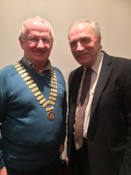  President Kenny with Roy McMullen