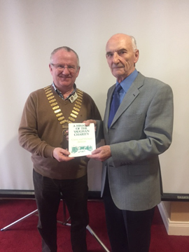  President Kenny with Sam Morrow JP