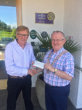  President Kenny with Harry McConkey