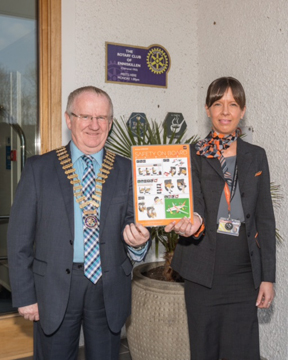  President Kenny with Susan Johnston